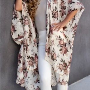 Joyfolie Mia Joy duster in floral